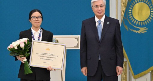 Казахстанская школьница, награжденная Президентом, поступила в лучший вуз мира