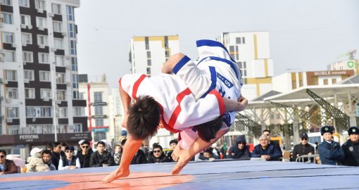 Около 500 атырауских спортсменов приняли участие в соревнованиях в рамках Дня национальных видов спорта