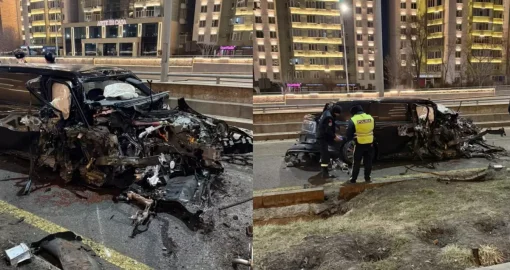 Жуткое ДТП в Алматы: погибли три человека