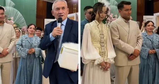 «10 млн тенге за выкуп невесты»:  В сети обсуждают калым на сватовстве сына Жанболата и Жазиры