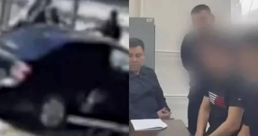 В Астане подросток въехал на авто в школу и устроил драку