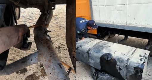 Полиция пресекла незаконный вывоз топлива из страны в Жамбылской области