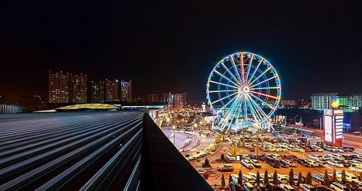 Возле MEGA в Алматы больше не будет колеса обозрения