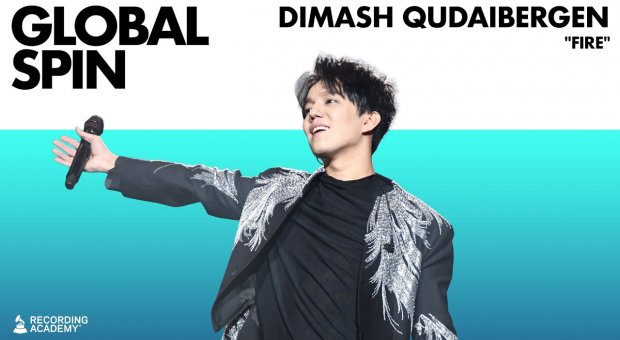 Димаш Кудайберген принял участие в международном проекте «Grammy Global Spin»