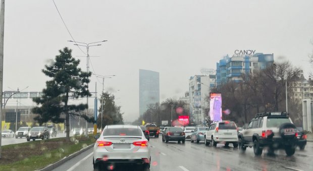 Дождь и гололед: ДЧС Алматы предупредил об ухудшении погоды