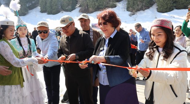В Иле-Алатауском государственном национальном парке открылся визит-центр «Бұтақты